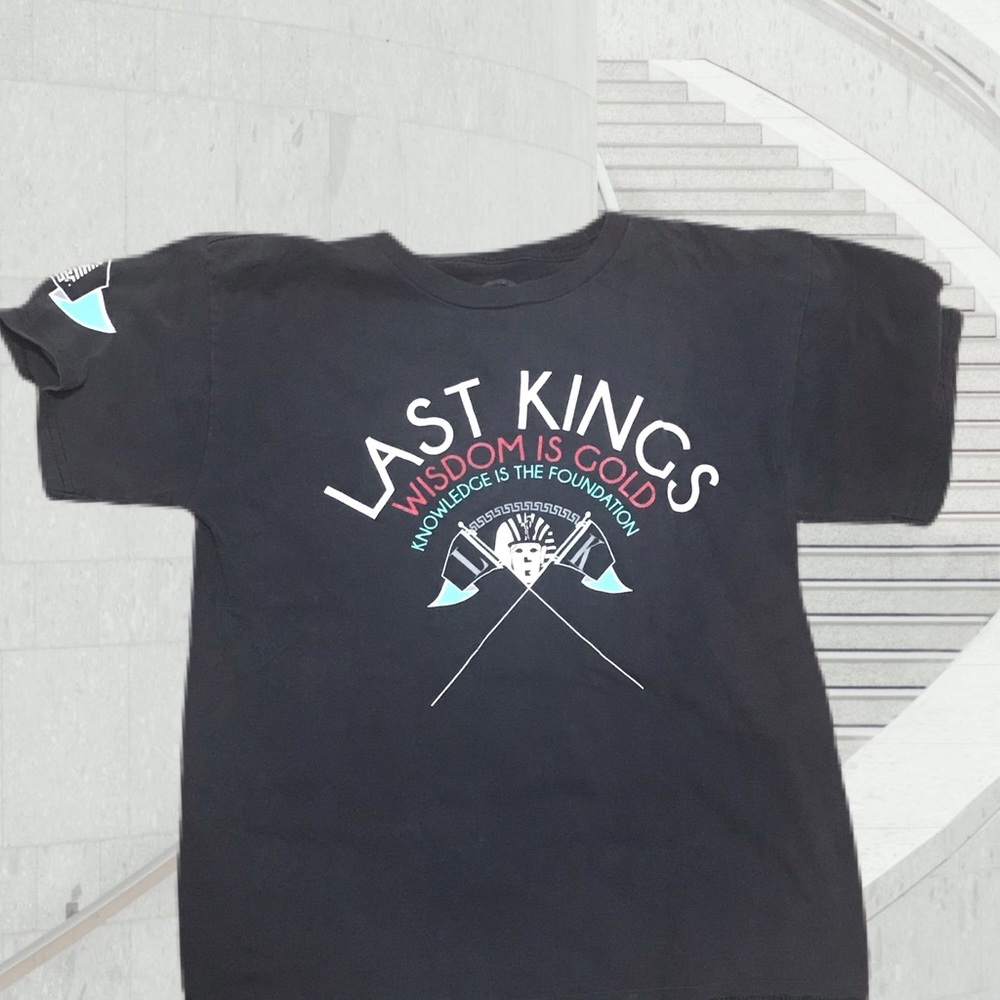 ‼️Last Kings Boys Large Black Tee